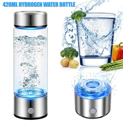 #ad Portable Hydrogen Water Bottle Hydrogen Aqua Daily Equivalently Anti Oxidant USA $18.91