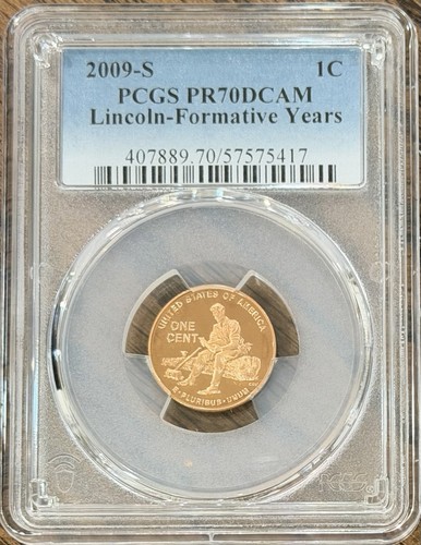 2009 S Proof Lincoln - Formative Cent PCGS PR70DCAM
