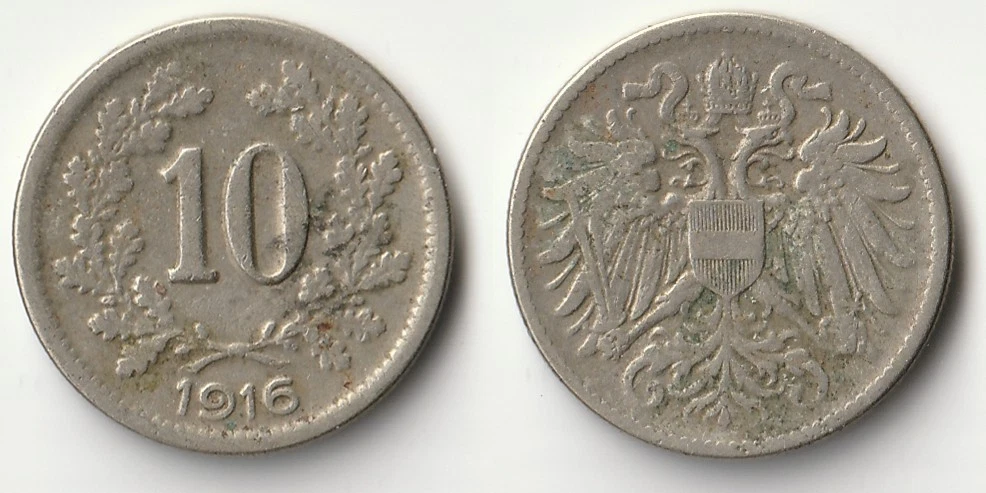 Ö帝政オーストリア軍＊１９１４年＊クロアチア愛国者ブローチ（実物） 1916 Year Austrian Coins for sale | eBay