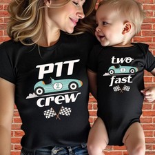 Pit Crew Birthday Birthday Boy Car Unisex Custom Hoodie Tshirt Men Women N907