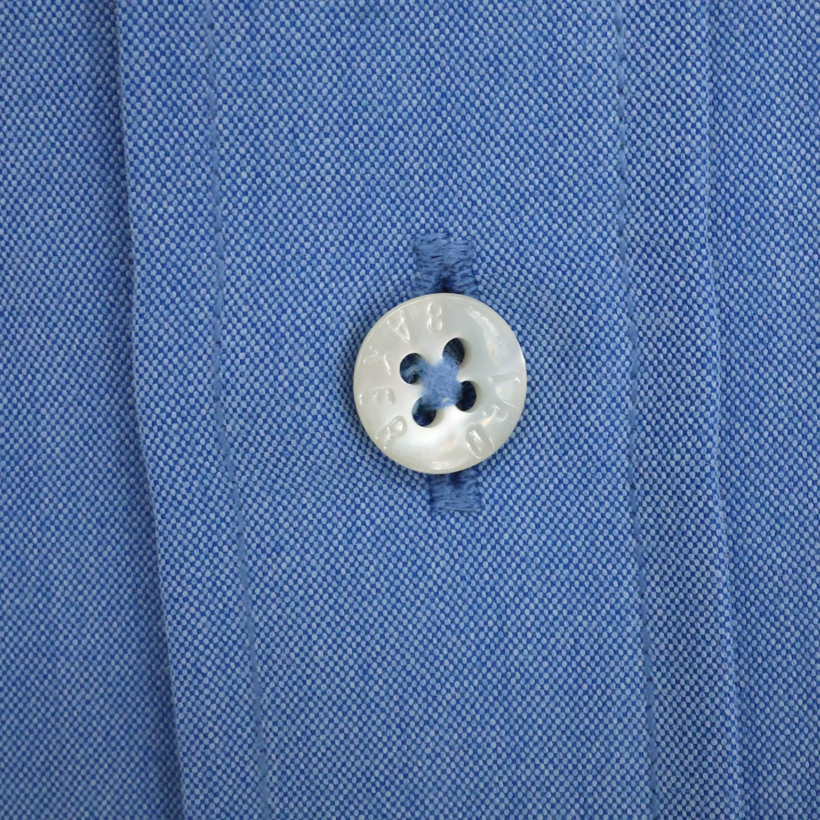 Ted Baker Dress Shirt 3 Mens Medium Blue Front Pocket Button Up Career ...