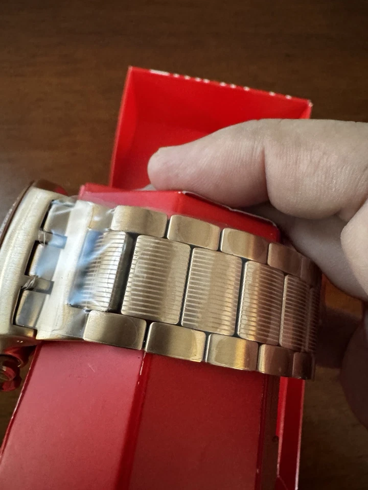 Swatch Irony ROSALONA 47mm Rose Gold The Chrono Chronograph Swiss watch YOG408G - Image 4 of 4