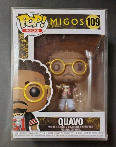 FUNKO POP ROCKS MIGOS QUAVO #109 NEW UNOPENED W/PROTECTOR VAULTED