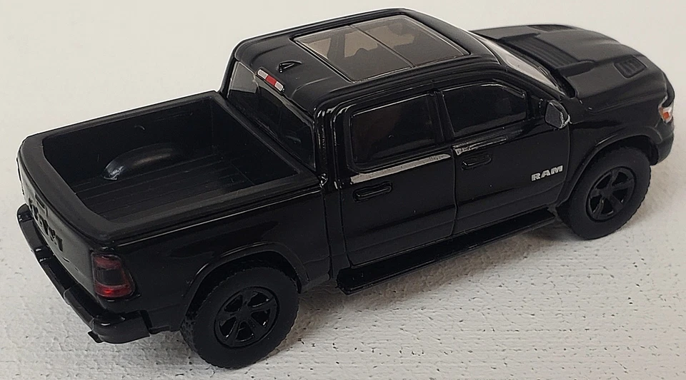 Brekina PCX NEW HO 1/87 Scale 2018 Dodge RAM 1500 Limited Pick-Up Truck in Black - Image 3 of 4