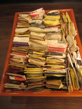 Large Lot Uncut Vintage Eyeglass Lenses