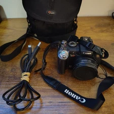 Canon PowerShot S5 IS Digital Camera 8.0 MP 12x Optical Zoom Tested and works