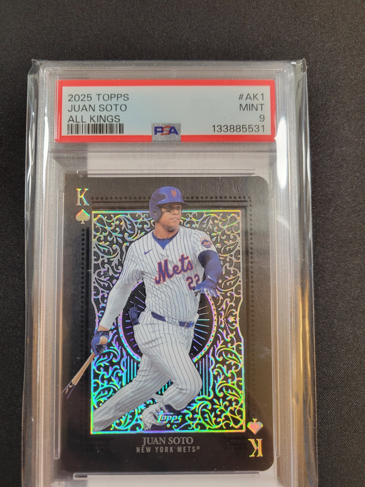 2025 Topps All Kings #AK1 Juan Soto PSA 9 MINT view 1