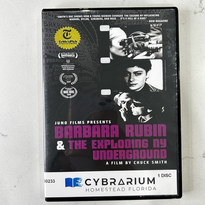 Barbara Rubin & The Exploding NY Underground DVD Film Chuck Smith 1 Disc