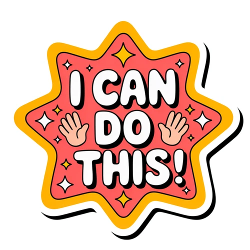 Positive Mental Health Affirmation You Are Enough Self Adhesive Warning Sticker