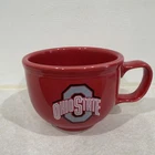New ListingOHIO STATE FIESTAWARE FIESTA HLC Ceramic Jumbo Chili/soup Bowl 16 Oz Scarlet Red
