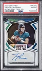 2021 PANINI CERTIFIED ROOKIE ROLL CALL SIGS TREVOR LAWRENCE RC /20 PSA 8 AUTO