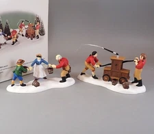 Dept 56 Volunteer Firefighters (Set of 2) New England Village Series #56635