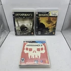 Resistance 1, 2 & 3 Trilogy Complete Collection PlayStation 3 PS3 Bundle CIB