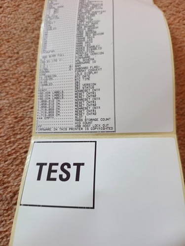 Zebra ZD421 USB/Bluetooth Thermal Label Printer no Power Supply - Bild 8 von 9