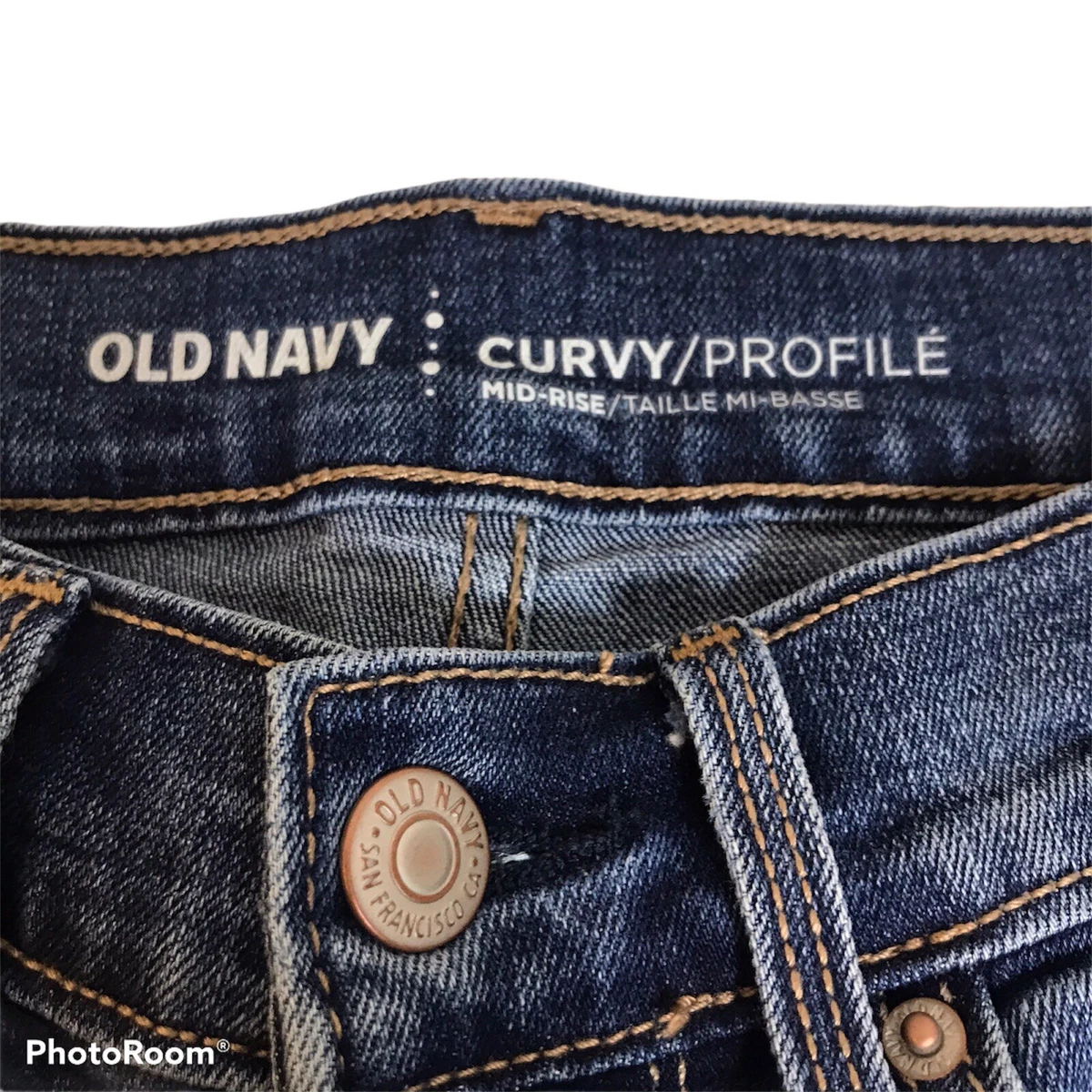 Curvy profile shop old navy jeans