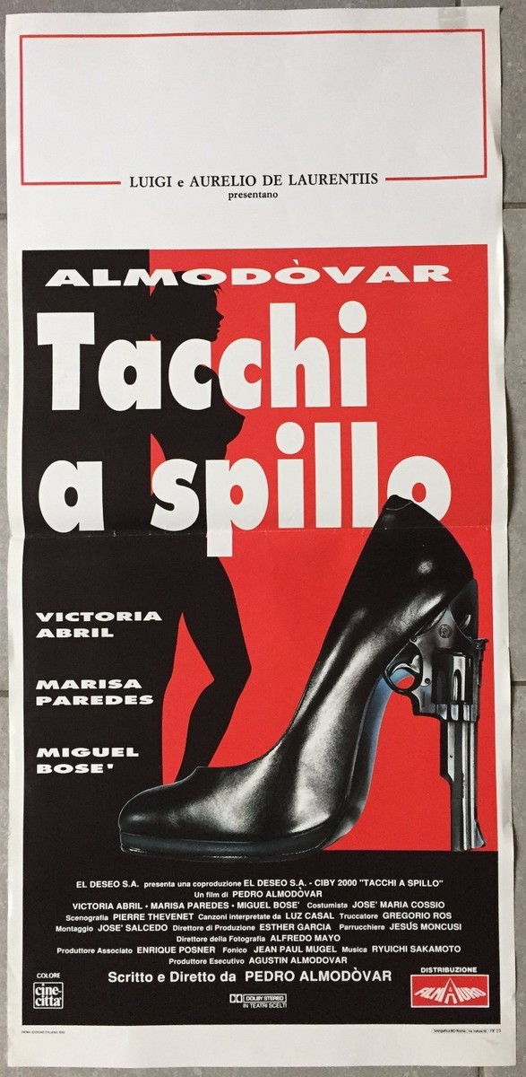 Poster Talons Aiguilles Almodovar Poster Talons Aiguilles Victoria