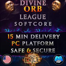 Path of Exile 1 PoE  10   Divine Orbs  KEEPERS  Softcore  PC  PoE Divines