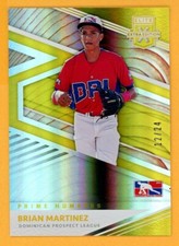 BRIAN MARTINEZ 2020 Elite Extra Edition Prime Numbers Gold Rookie RC SER #d /24