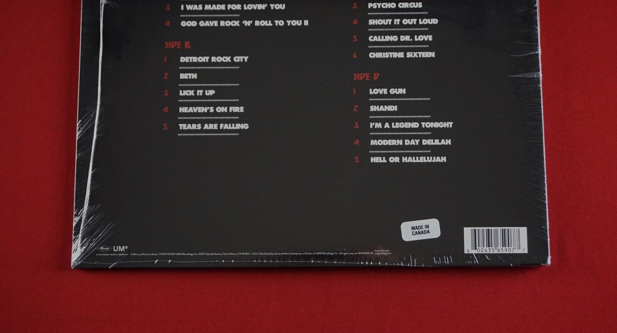米2LP Kiss Kissworld (The Best Of Kiss) B002964401 UMe /00520 Amazon.com: KISSWORLD - The Best Of KISS: CDs & Vinyl