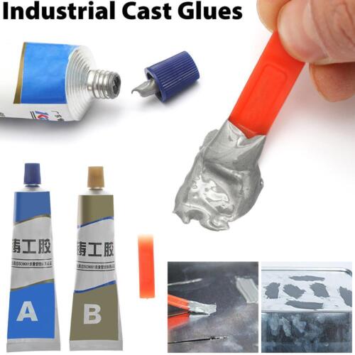 Epoxy Resin Industrial Cast Glues Metal Repair Paste AB Glue Powerful Adhesives - Picture 1 of 12