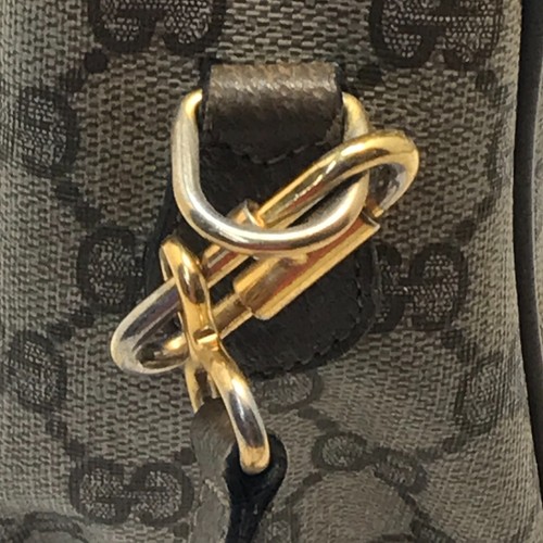 Vintage Gucci 80's Shoulder Handbag Made in Italy READ Needs Restoration - Picture 11 of 23