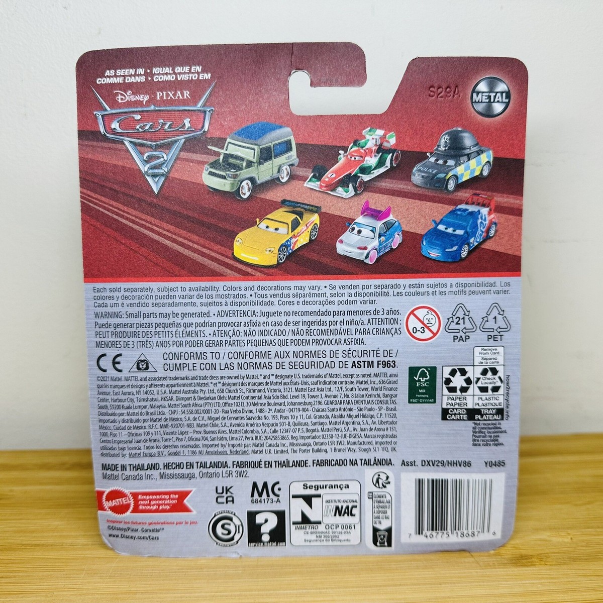 Disney Pixar Cars - Miles Axlerod with Open Hood Diecast Metal | eBay