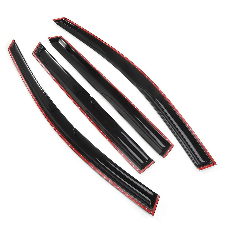 Viseiras de janela genuínas para Honda CR-V 4 portas 2012-2017 defletor de vento chuva sol - Imagem 2 de 4