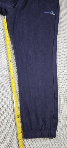 Sergio Tacchini Lido Sweatpants Women Sz 2XL Maritime Blue Pull-On Drawstring - Picture 7 of 9