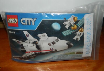 LEGO 60078 City UTILITY SHUTTLE Retried Set Complete Booklets Minifigs