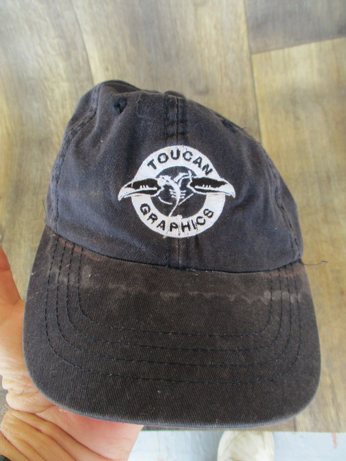 TOUCAN GRAPHICS Blue Hat Cap adjustable