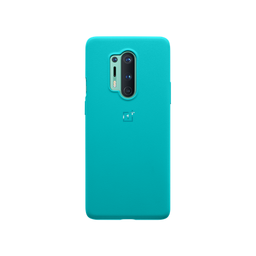 Nuova custodia originale ufficiale OnePlus 8 Pro 8 paraurti in arenaria carbonio ciano - Foto 15 di 20