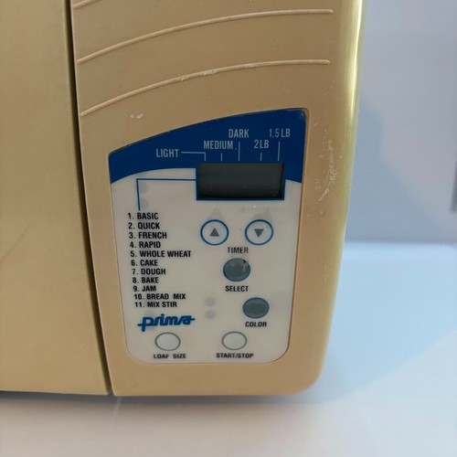 Prima Bread Maker Home Bakery ABM9 Bread Maker - Bild 4 von 8