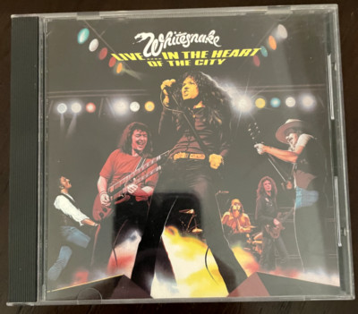 Whitesnake   Live In The Heart Of The City OG US CD EXcellent Condition