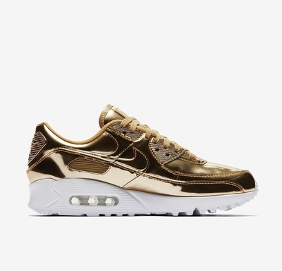 Nike Air Max 90 SP ® ( UK 4.5 ) Metallic Gold | eBay
