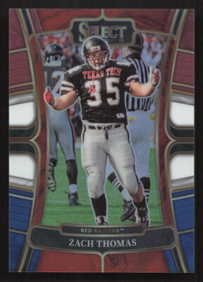 acu°SELECTページ 2023 Panini Select Draft Picks Zach Thomas Tri-Color Prizm