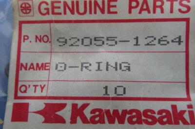 NOS Kawasaki # 92055-1264 O RING, ZX10 ZX11 ZRX1100 ZG1000 GPZ1100