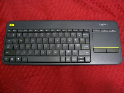 Usb Trackpad Logitech Logitech K400 Plus Wireless Compact Keyboard Trackpad - MISSING USB/ No ...