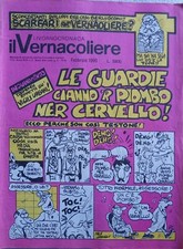 Il Vernacoliere febbraio 1990 - Inquinamento tremendi effetti su' Vigili Urbani