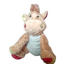 Dan Dee Collector s Choice Horse Pony Dots Spots Red Green Tan 11 Plush Baby