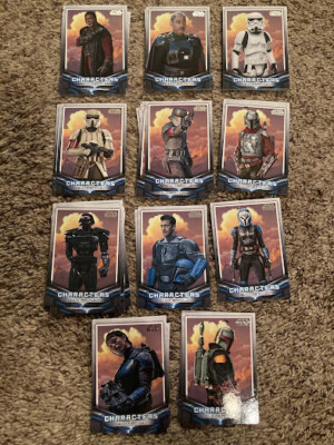2021 Topps Star Wars The Mandalorian Season 2 CHARACTERS INSERT Cards You-Pick !