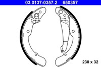Bremsbacken Skoda Octavia/Roomster 96-15