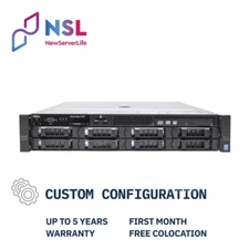 DELL R730 8LFF 2x E5-2695v3 2.3GHz =28 Cores 384GB H730 2x 8TB SAS 4xRJ45