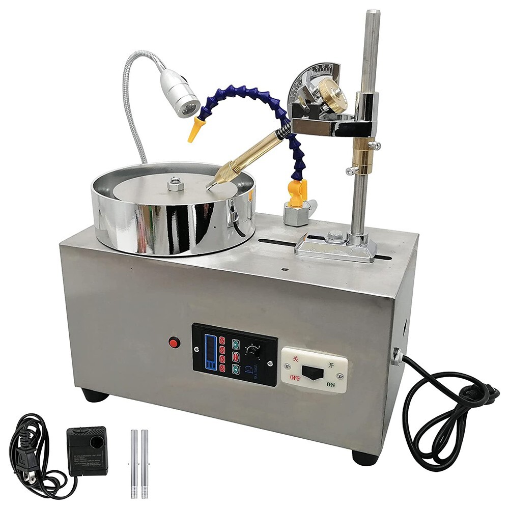 Gem Faceting Machine Jewelry Polisher Jade Flat Grinder Jewelry Angle Polisher