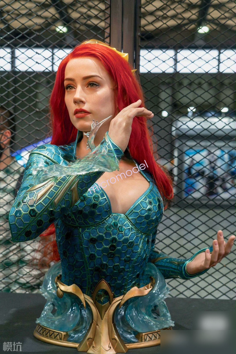 Infinity Studio Mera 1/1 Bust Statue Figure Resin Model
