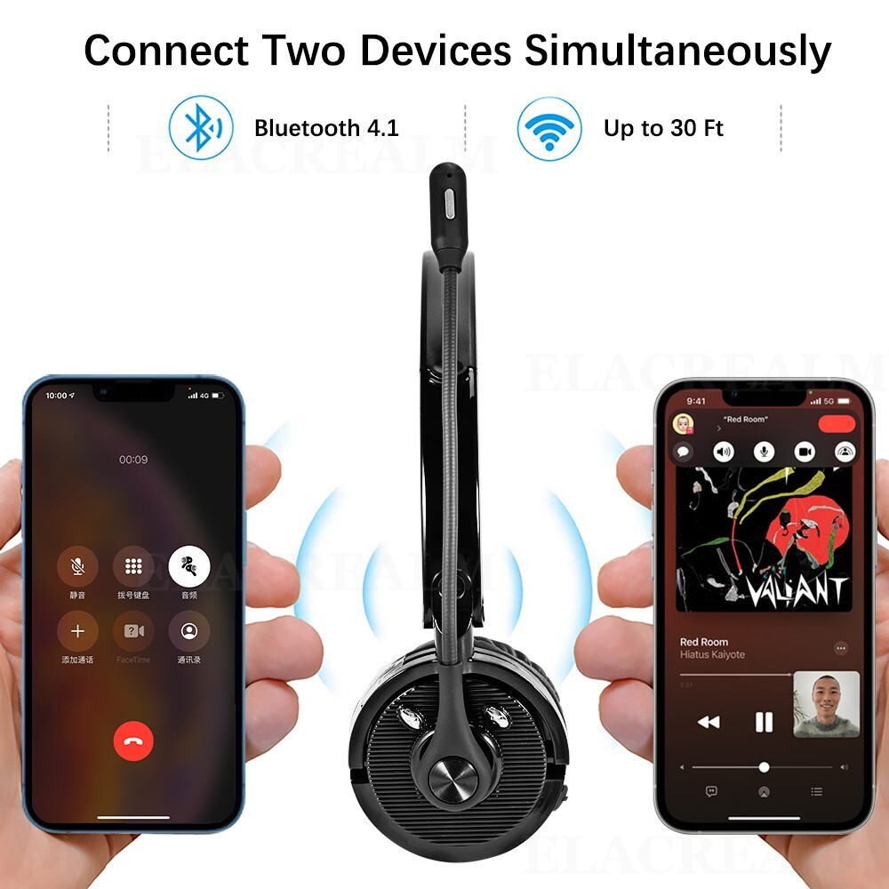 Headphones Simultaneously Connect Two Bluetooth Headphones To