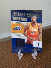 2018-19 Absolute Established Threads #36 Derrick Favors/199 Jersey RARE JAZZ