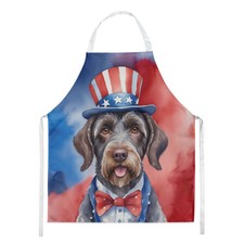German Wirehaired Pointer Patriotic American ...