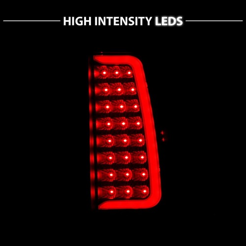 07-14 CHEVY SUBURBAN/TAHOE / 2007-2014 YUKON LED TAIL LIGHTS BLACK SMOKE LED BAR - Bild 4 von 4