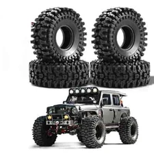 1.9" Rubber Rock Tyres Wheel Tires for 1:10 RC Crawler Car Axial SCX10 TRX4 Gen8