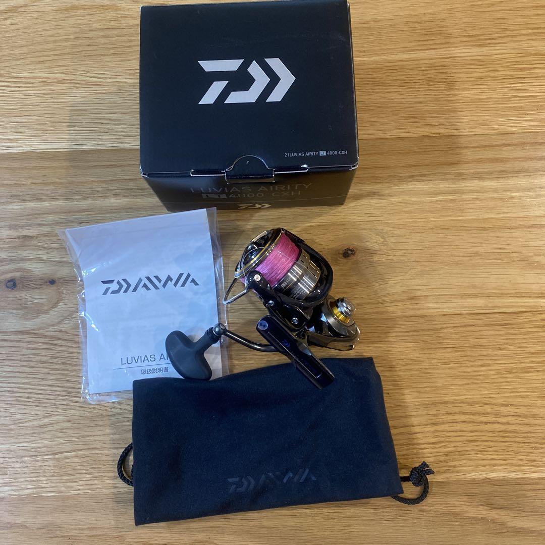 Daiwa Luvias Airity LT 4000-CXH Fishing Reel - Used Daiwa Luvias Airity LT 4000-CXH Fishing Reel - Used